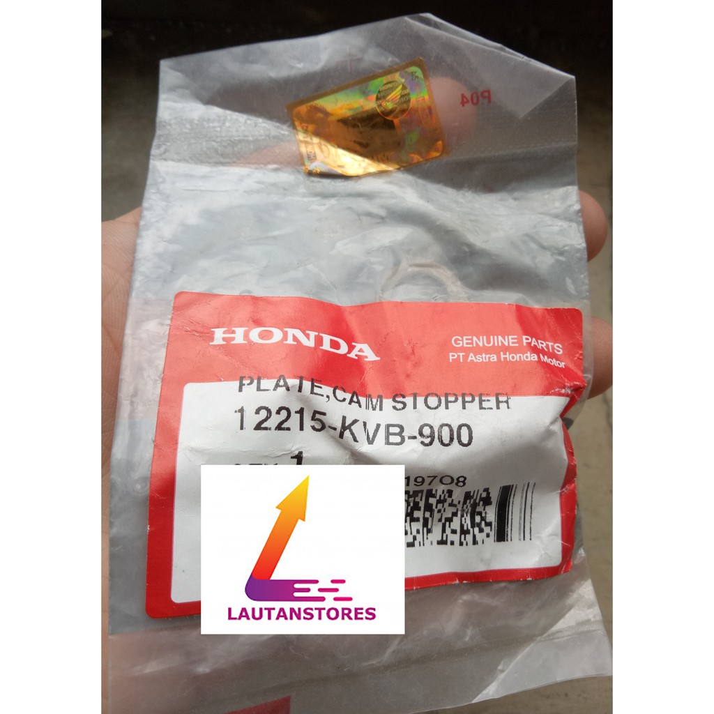 12215-KVB-900 Besi plat tahanan/Plate cam stopper noken as honda vario 110 Karbu
