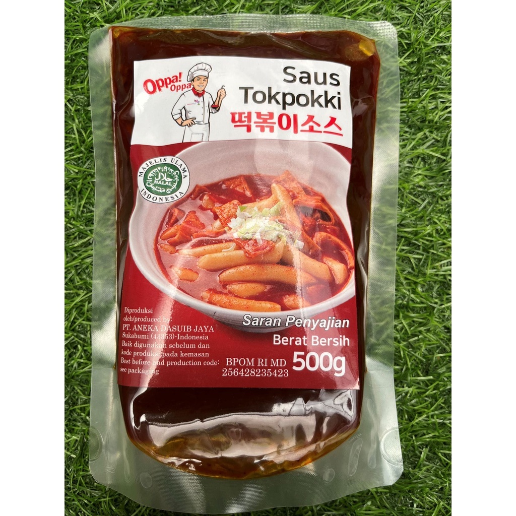 

Saus Tokpokki Oppa Korea 500 gram tokpokki Sauce Bumbu Tokpokki