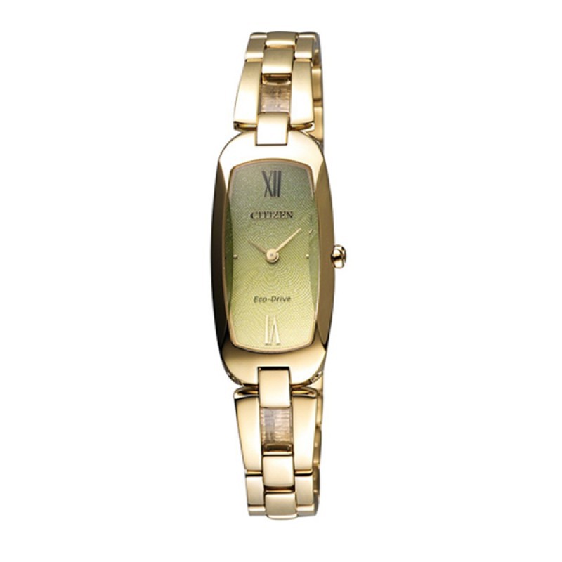 CITIZEN CT EX1102-55W NEW ECO DRIVE Jam Tangan Wanita - Full Gold