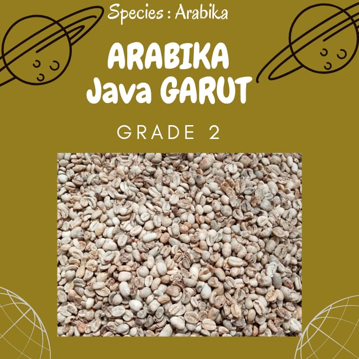 

TERMURAH I Green bean Arabika Java GARUT Grade 2 - Washed proses 1kg