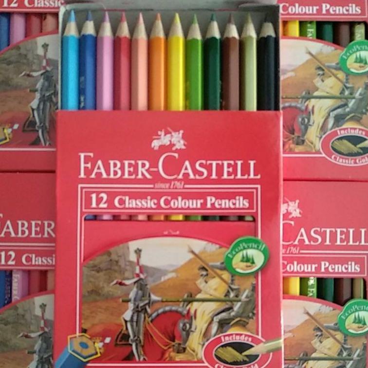 

Big Discount || WnQ PROMO!!! Pensil Warna Faber Castell 12s Classic Pendek ||Viral@lagi