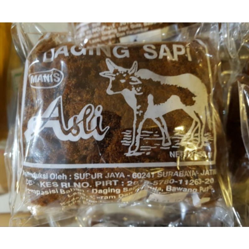 Jual Abon Sapi Abon Daging Sapi Surabaya Shopee Indonesia