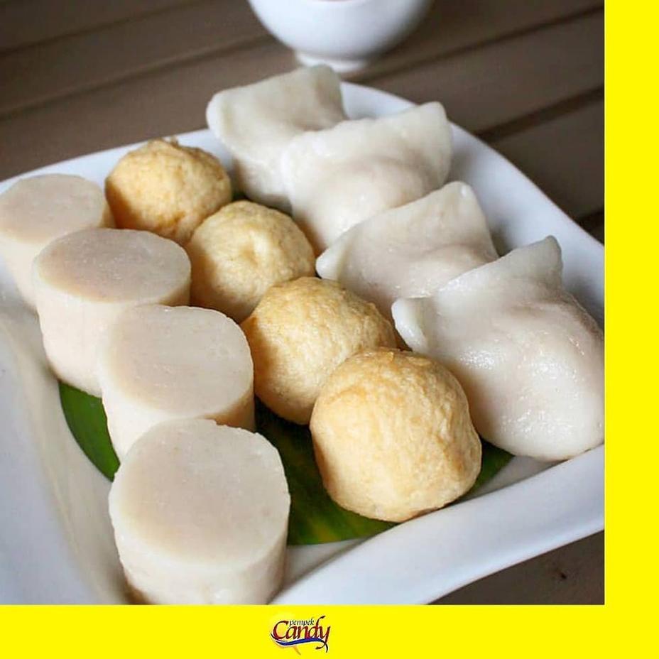 

[KODE 8AIHJ] Pempek Candy Palembang Asli Paket Ampera Kecil Empek Empek Mpek mpek