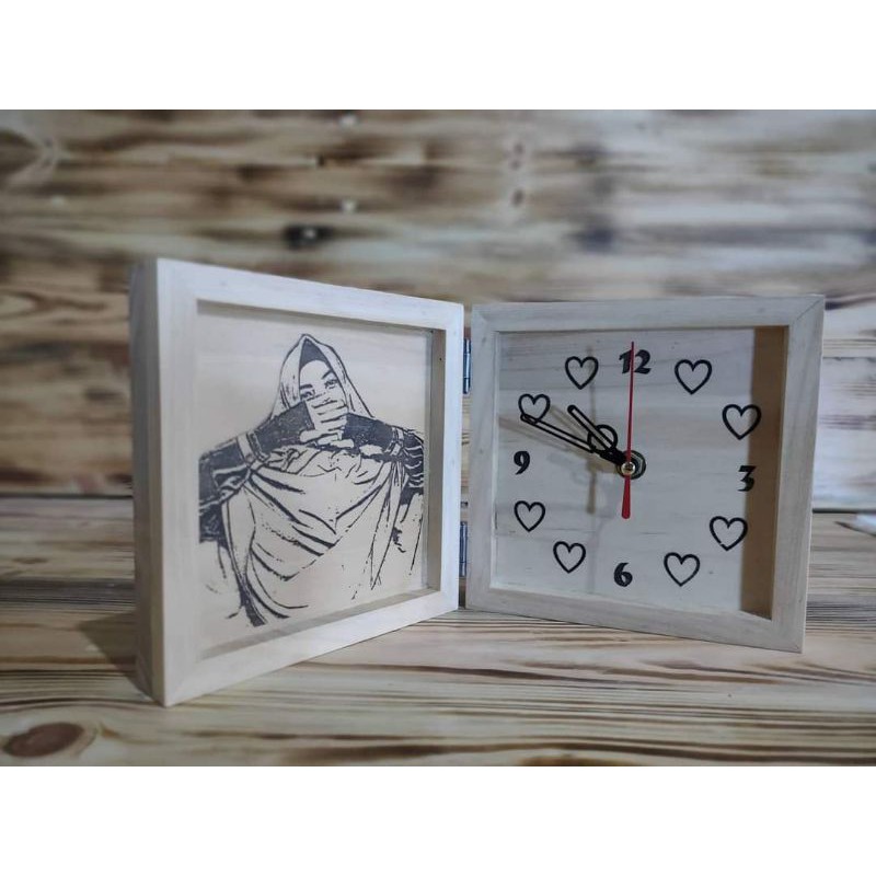 LUKISAN WAJAH,LUKISAN KAYU BUAT KADO ULTAH,SKETSA WAJAH KEREN