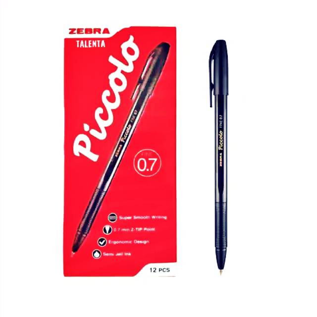 

Pulpen Zebra Piccolo Semi Gel Fine 0,7 mm