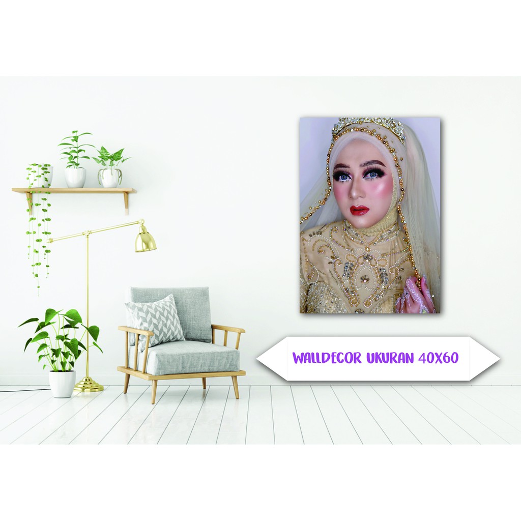 Cetak Foto/Walldecor/bingkai foto/cetak bingkai foto/hiasan dinding/Ukuran 40x60 cm