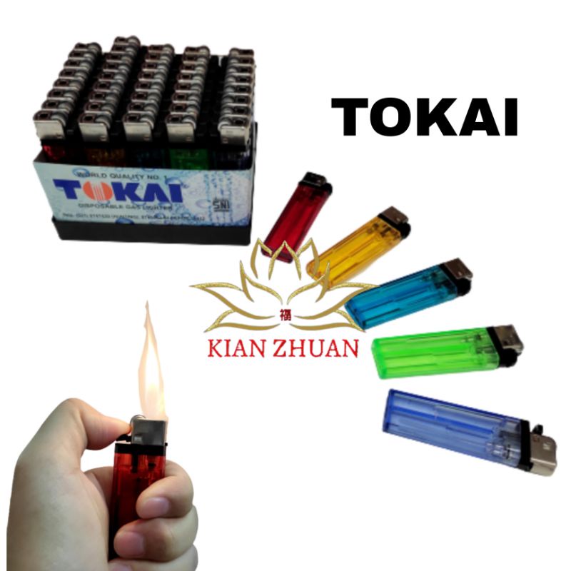 Korek Gas Per Pack/Kotak