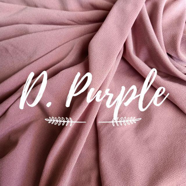 JILBAB INSTAN NARRA PAD ALDHANS REMPEL-Dusty Purple