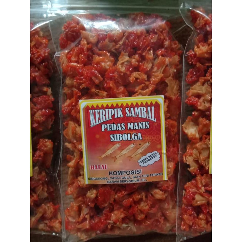 

kripik sambal sibolga