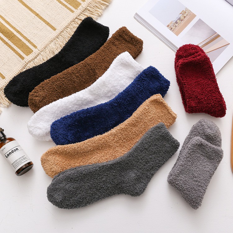 Kaos Kaki Winter Pria Wanita Winter Sock Meihaozu Tebal Hangat Untuk Musim Dingin