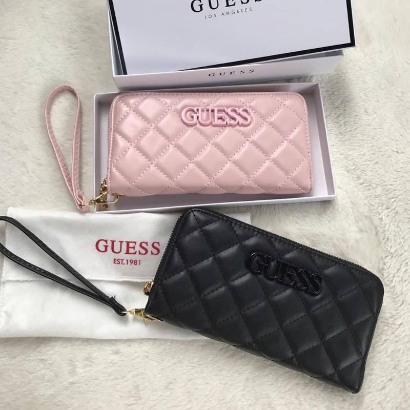 11.11 SALE | GUESSS Elliana Large Zip Around Wallet