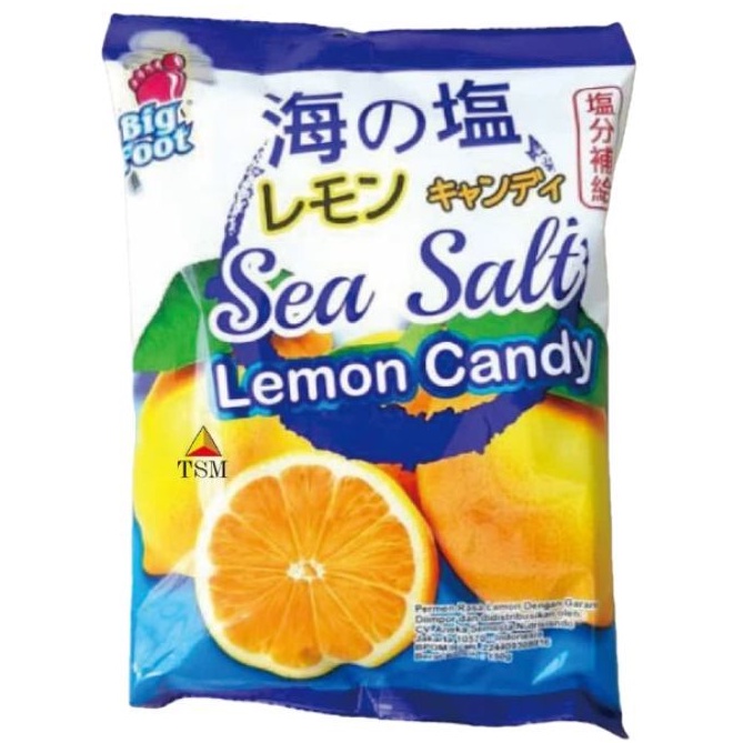 

SEA SALT LEMON CANDY 150g / Permen Big Foot / Permen Lemon