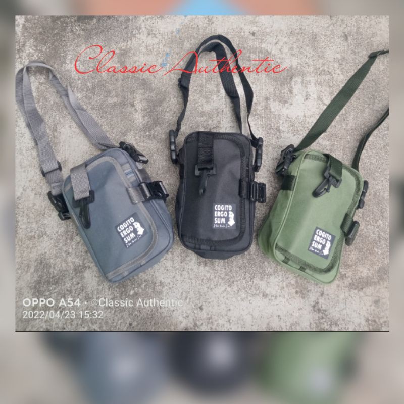 Tas Selempang mini Pria Slingbag mini Pria Tas Pria Cordura Simple Distro Korea