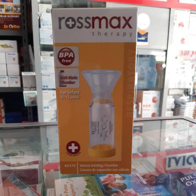 Rossmax Aerospacer AS175  / Anti-static Chamber / alat terapi asma / Rossmax