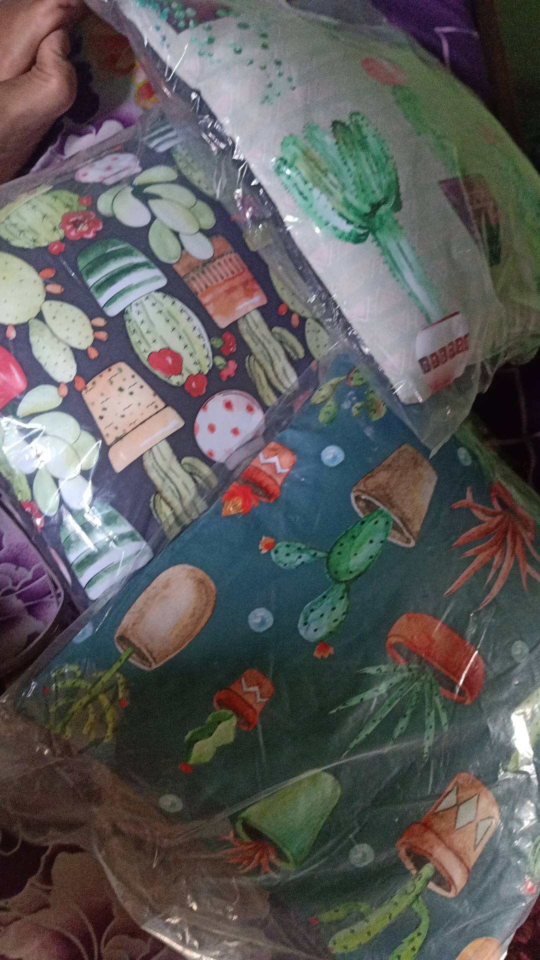 Bantal Sofa Cactus Tanaman Kaktus Set 40x40 Cm - Pusat Kado Murah
