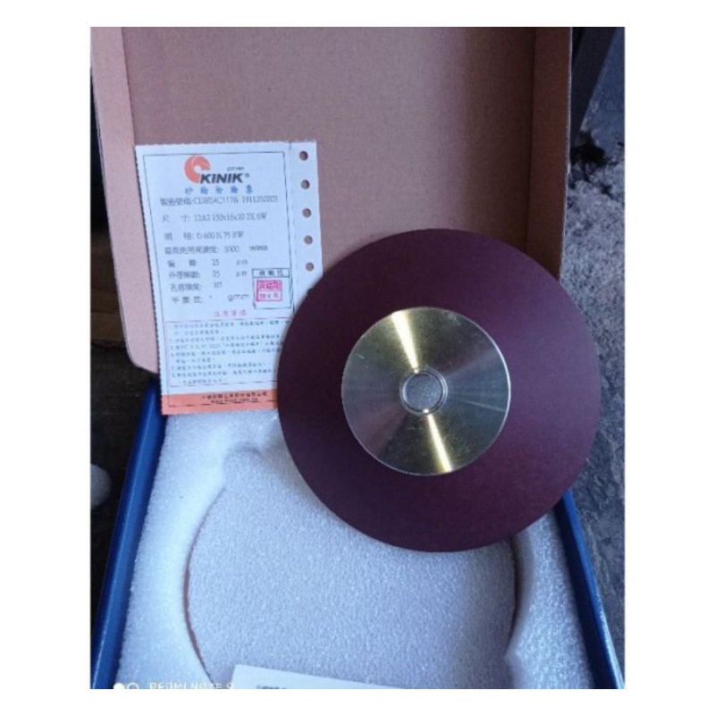 KINIK DIAMOND WHEEL 6 INCH TYPE 12A2