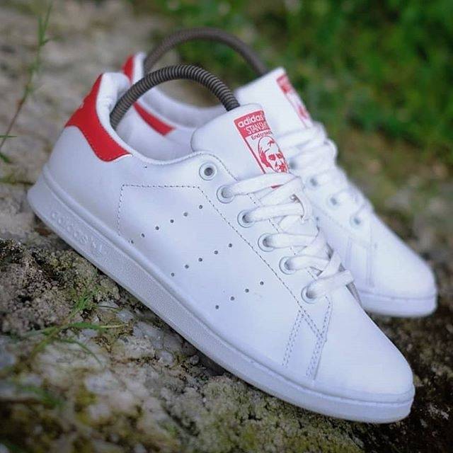 ADIDAS STAN SMITH WHITE RED