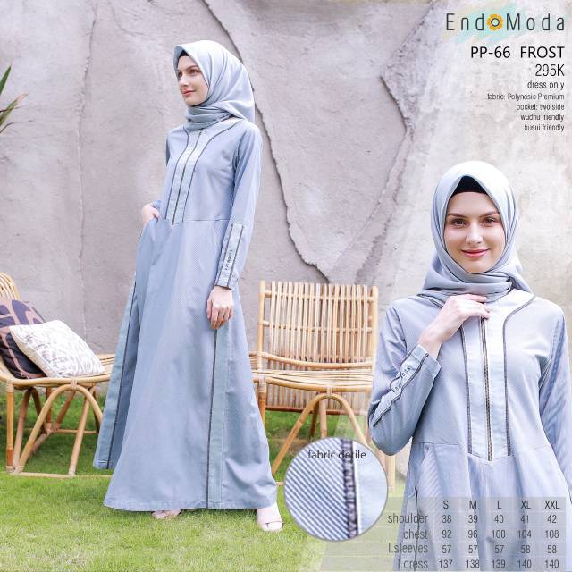 Tula Collection Gamis Endomoda Terbaru PP 66/ Endomoda Gamis Terbaru / Dress Endomoda PP 66