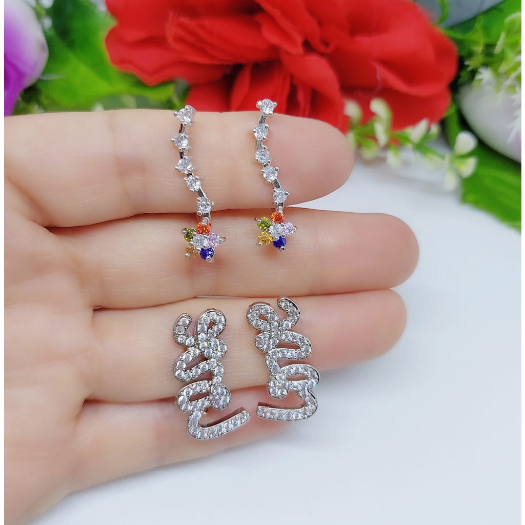 Anting Xuping Silver Permata