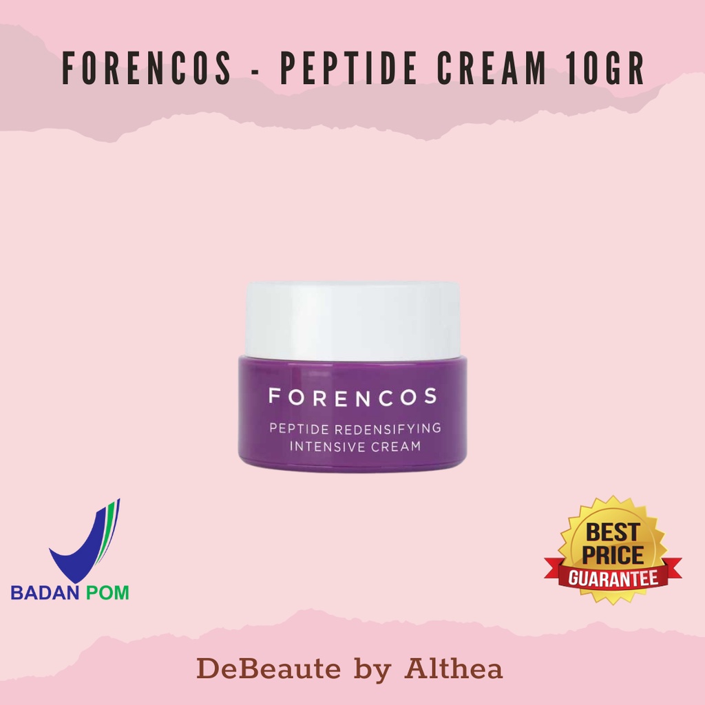 Forencos Peptide Cream 10gr - Anti Aging untuk kulit Glowing