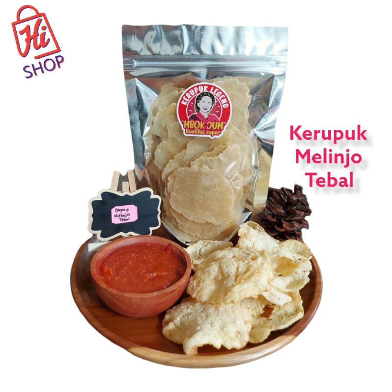 

Kerupuk Mentah Emping Melinjo Limpung Tebal Emping Melinjo Tebal Krupuk Soto Kualitas Premium