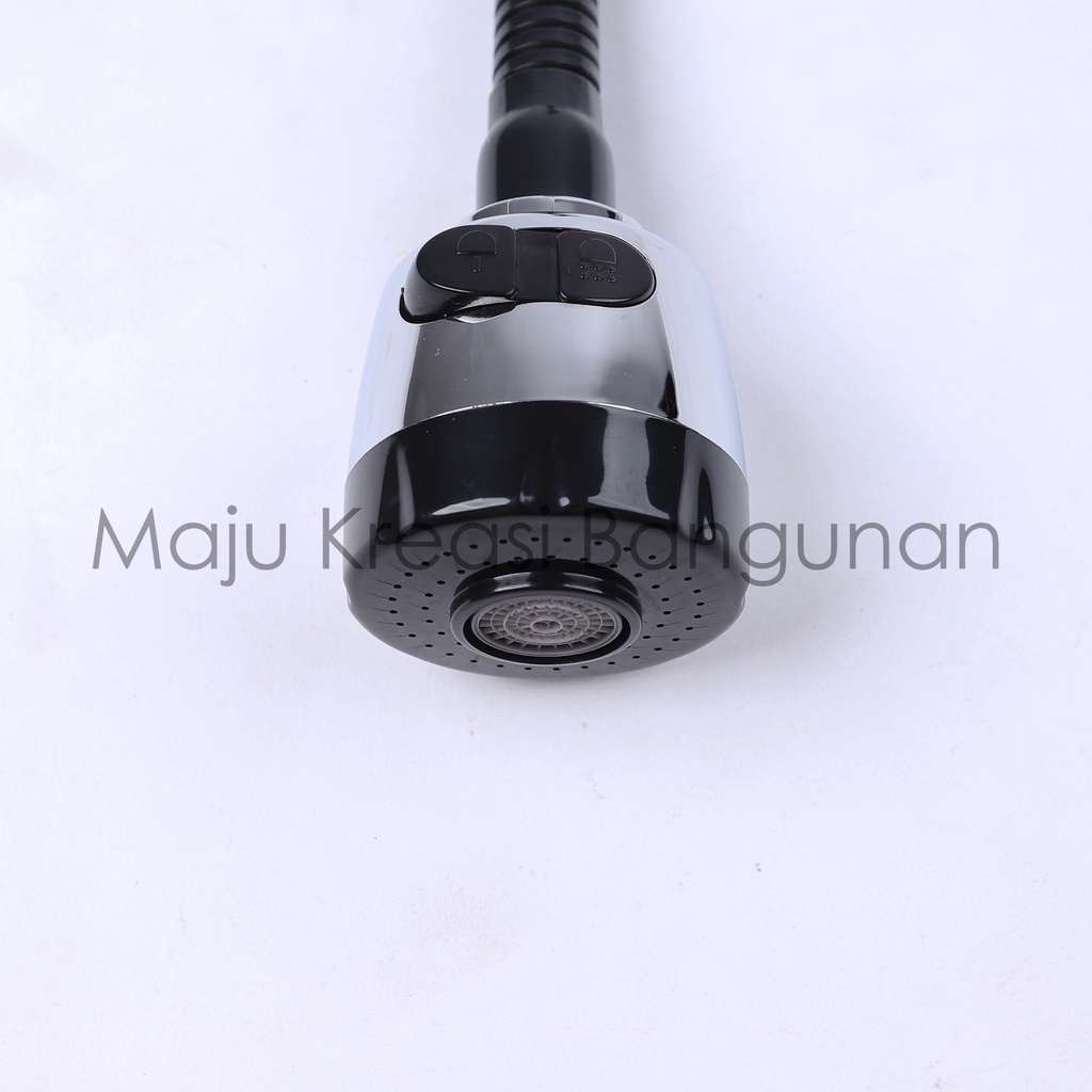 Kran Angsa Fleksibel NEW SOLIGEN PVC Chrome Keran Cuci Piring Tanam Sink BS2 BS2W BS2C BS2B Hitam