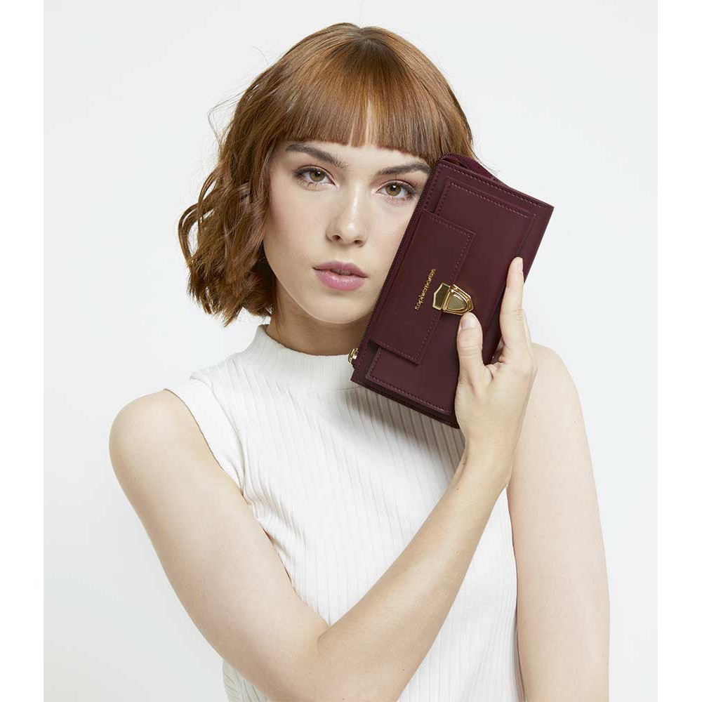 DOMPET SOPHIE MARTIN RANJANI MAROON W1917M2 IMPORT KULIT HARGA PROMO DISKON MEMBER OKT19