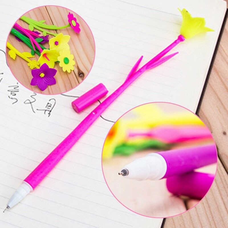 

Perlengkapan Sekolah Yo Yo Pen Gel Silikon Bentuk Bunga Lucu untuk Kantor