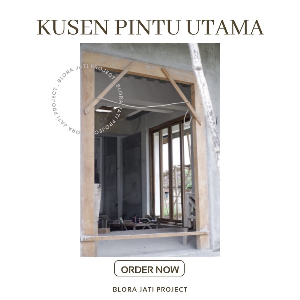 Kusen Pintu Utama / Kusen Pintu Jati