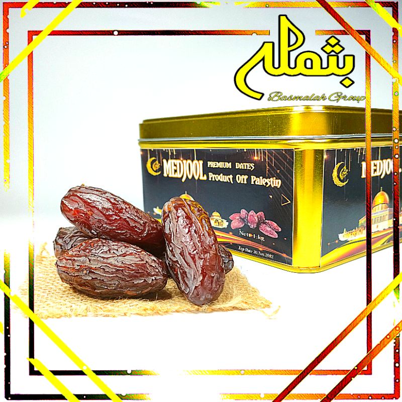 

Kurma Medjool Palestine Jumbo Premium 1 Kg - Medjool Premium Dates