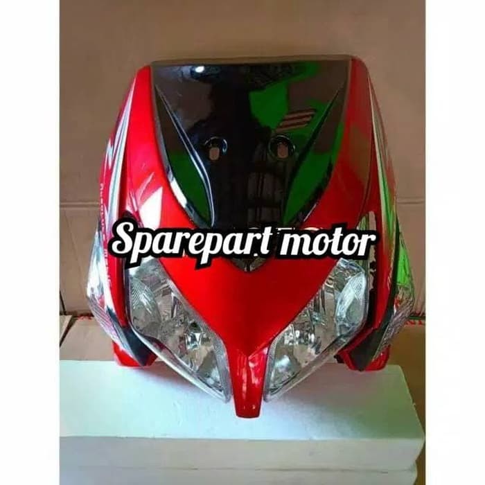 TAMENG DEPAN + REFLEKTOR VARIO 110 KARBU - Hitam