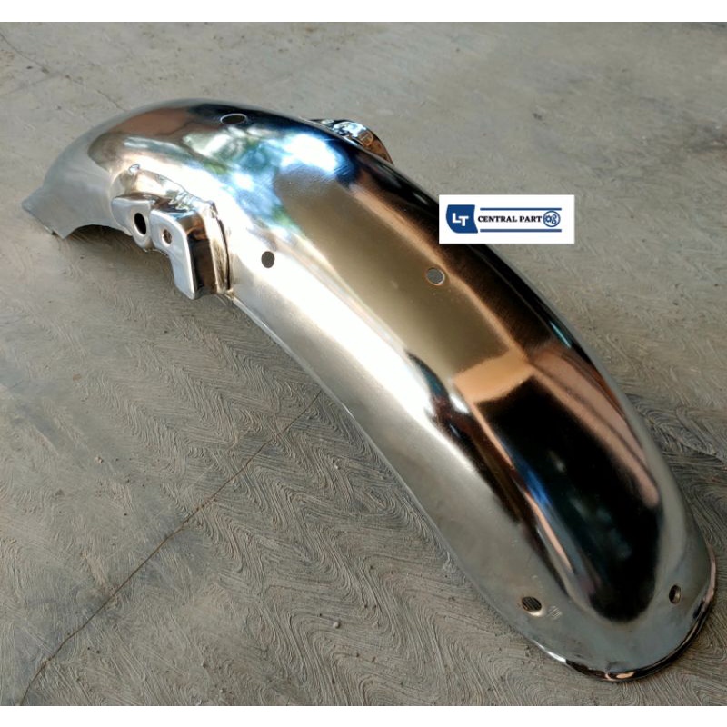 Spakbor Belakang GL 100 Croom Bahan Besi Berkualitas