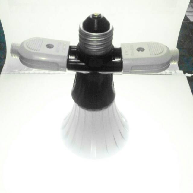 Fitting Lampu Gantung Kombinasi Kingsun 1128 Hitam &amp; Putih