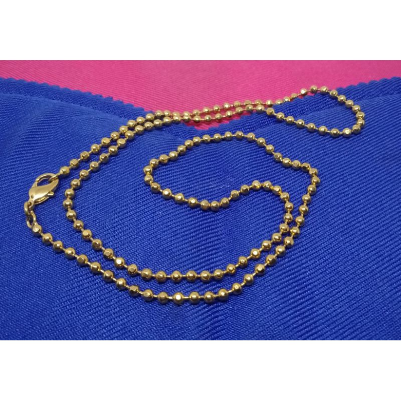 AC31. kalung xuping wanita lapis emas 45 cm