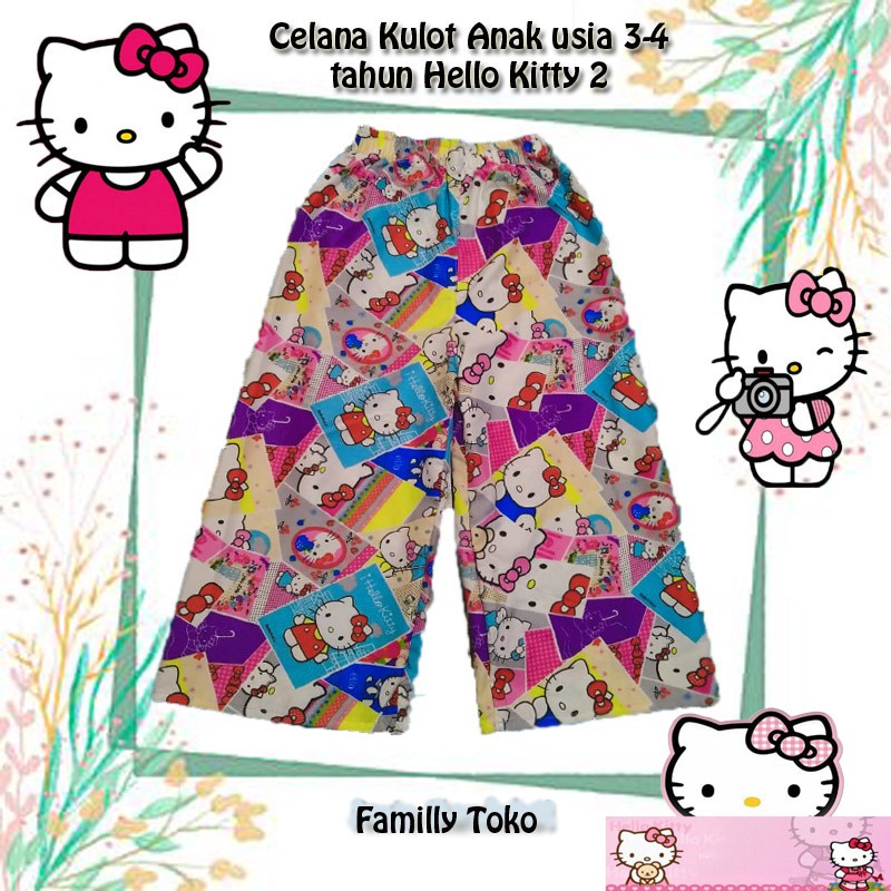 PILIH MOTIF Kulot Anak Perempuan Katun Usia 3th - 4th / Grosir kulot anak,bisa ecer / Celana Kulot Anak / Pilih Motif Kulot anak 3-4 tahun L/KULOT ANAK PEREMPUAN / CELANA PANJANG CEWEK MOTIF