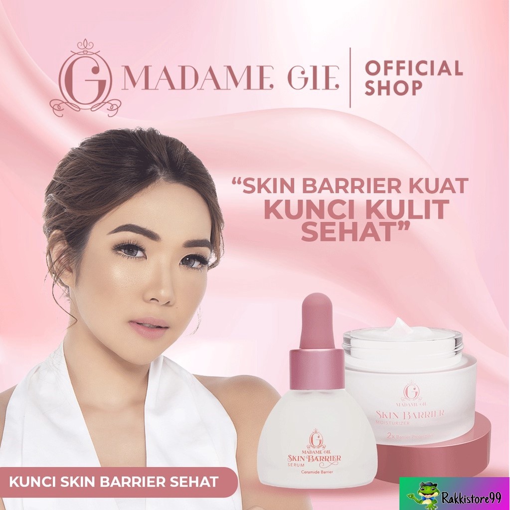 ❣️Rakkistore99❣️ Madame Gie Skin Barrier Moisturizer 50g &amp; Serum 20ml I Skincare Pelembab I Serum