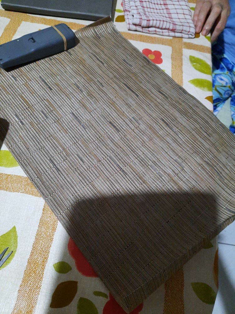 Tatakan Piring Mangkok Meja Kotak Placemats Alas Meja Makan Pvc - Alas Piring Gelas Tahan Panas