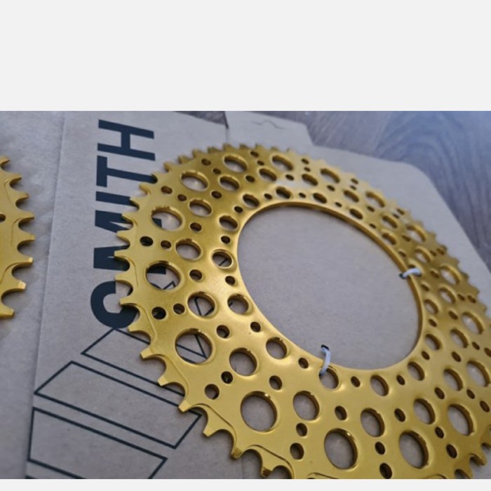 Chainring SMITH buble 54T dan 56T BCD 130 mm chainring Alloy CNC