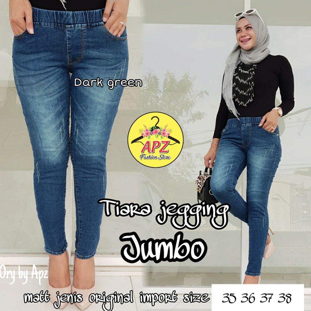 Size 31-38 | JEGGING RIPPED TIDAK TEMBUS |  Jeging Ripped | Legging Jeans Murah