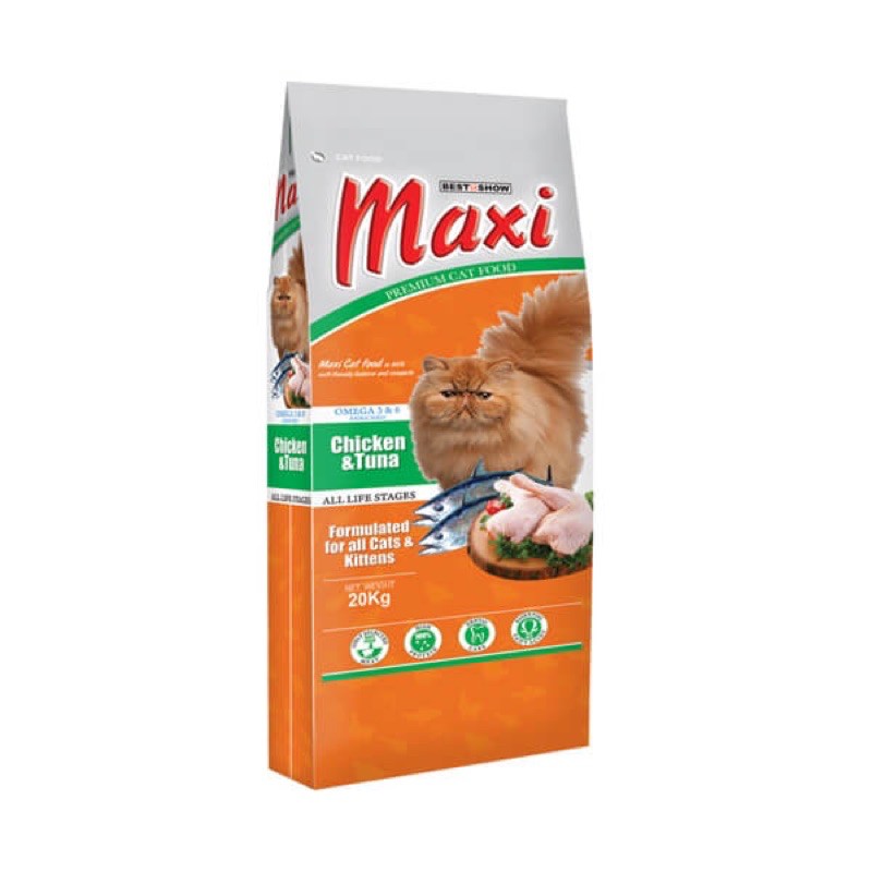 MAXI CAT FOOD 20 KG / MAKANAN KUCING MAXI 20 KG