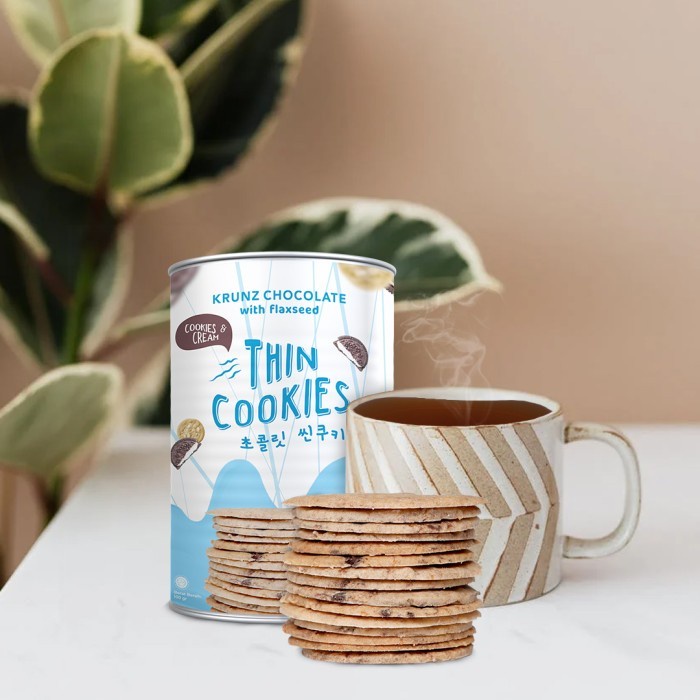 

T20Re Woca Thin Cookies Krunz Chocolate Cookies And Cream Ht51Gr