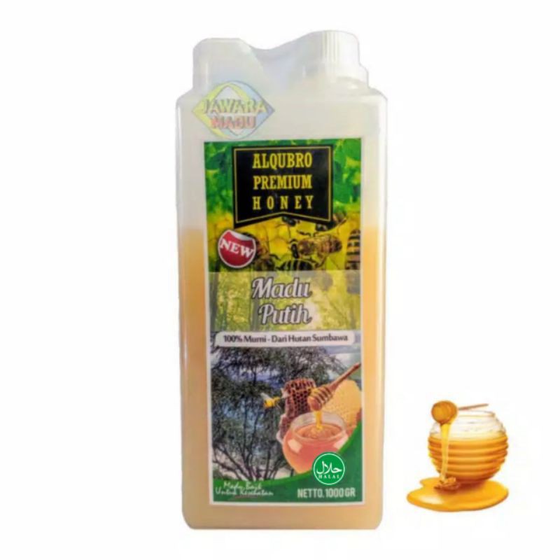 

Madu Asli Al Qubro Premium 1Kg Madu Putih
