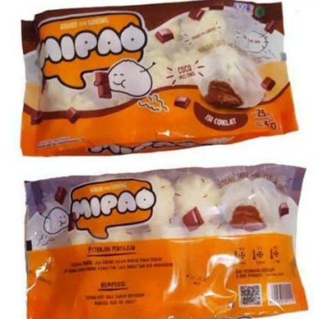 

Mipao Mirip Kipao isi coklat 30pcs