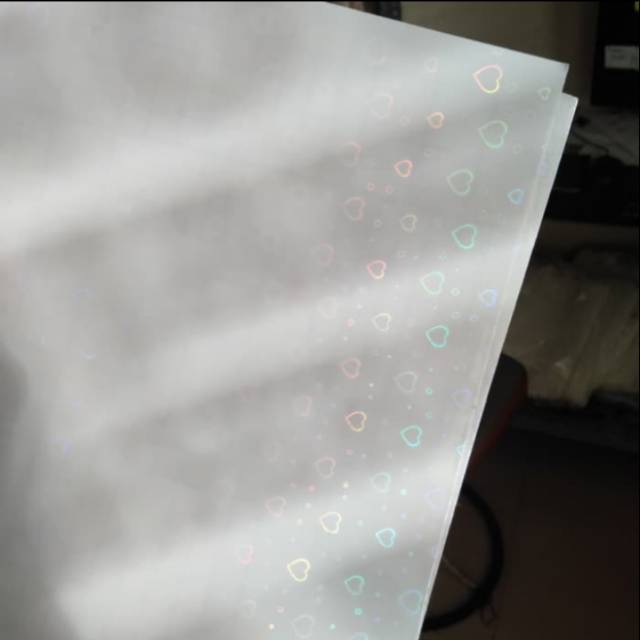 Laminasi hologram love