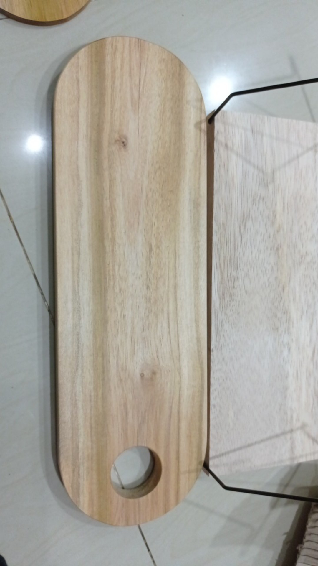 Wooden Projects Talenan Kayu Jati Perlengkapan Dapur Alat Masak Cutting Board Telenan Korea - Tl05