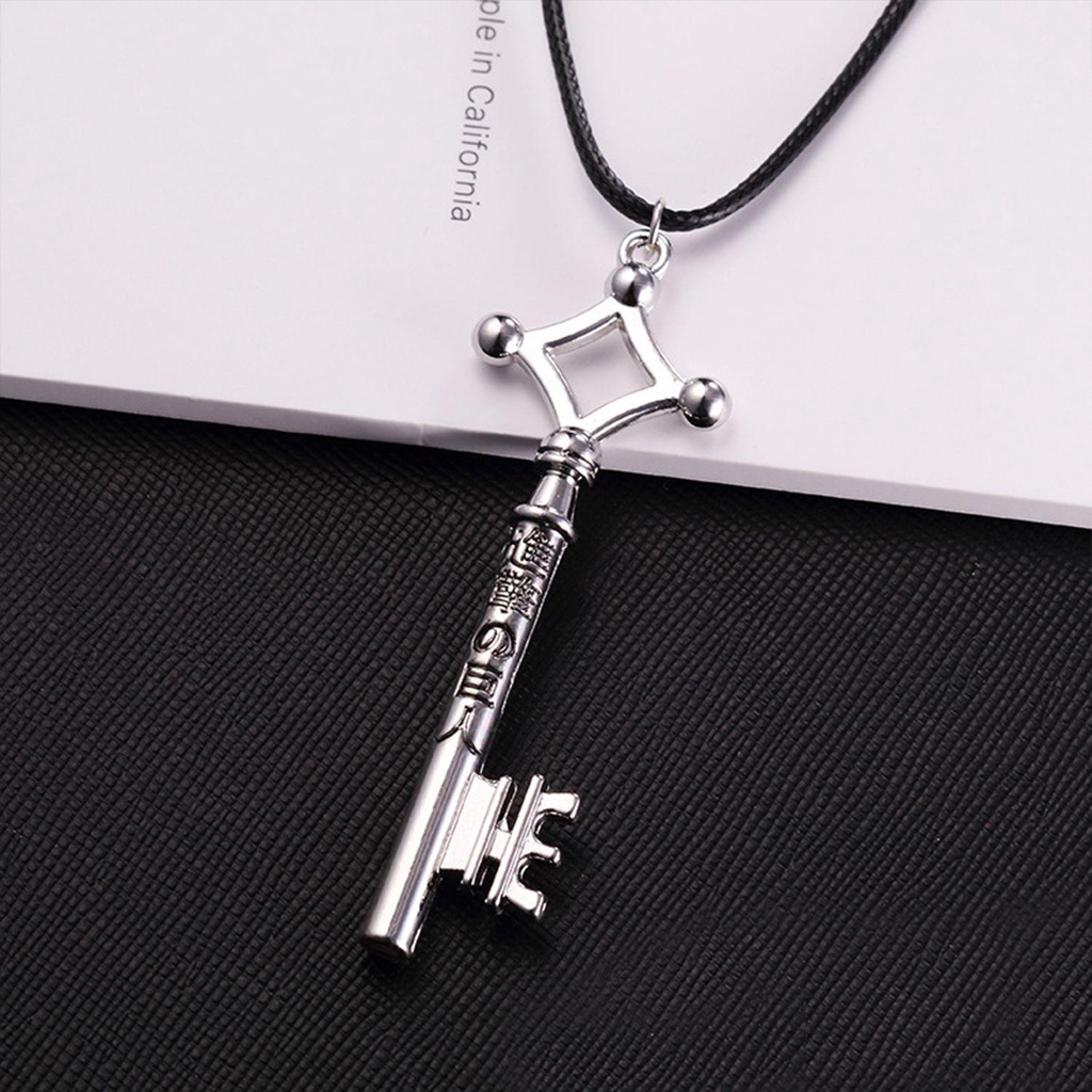 Top Attack on Titan Anime Lover Populer Liontin Aksesoris Cosplay Kalung Kunci