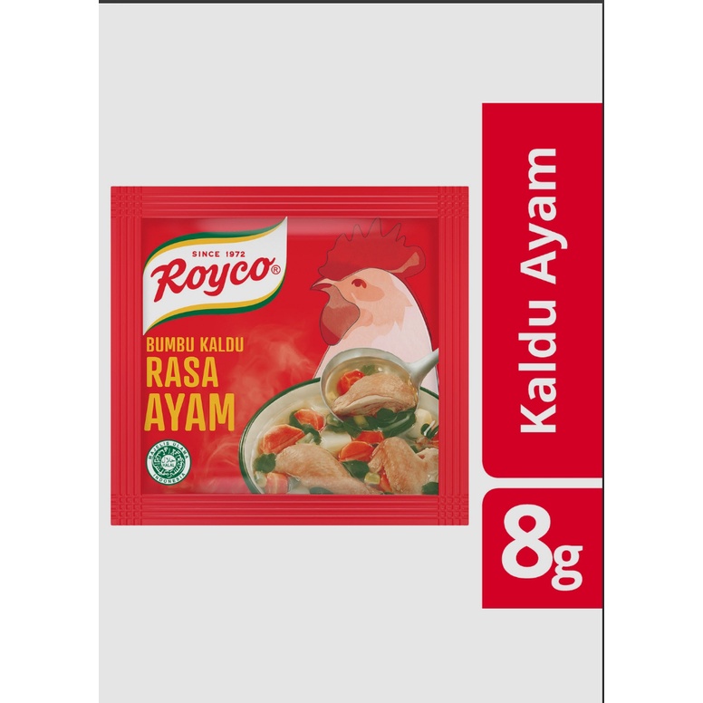 

Royco Bumbu Penyedap Rasa Ayam 8g Kemasan Sachet