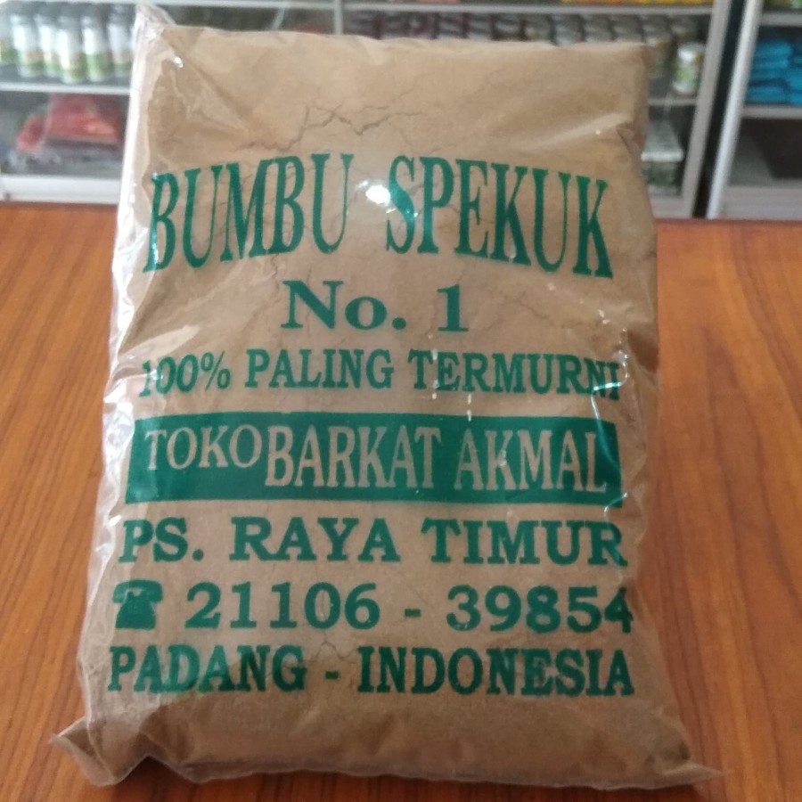 

Bumbu SPEKUK Murni Termurni 1 KG Rempah Toko Barkat Akmal
