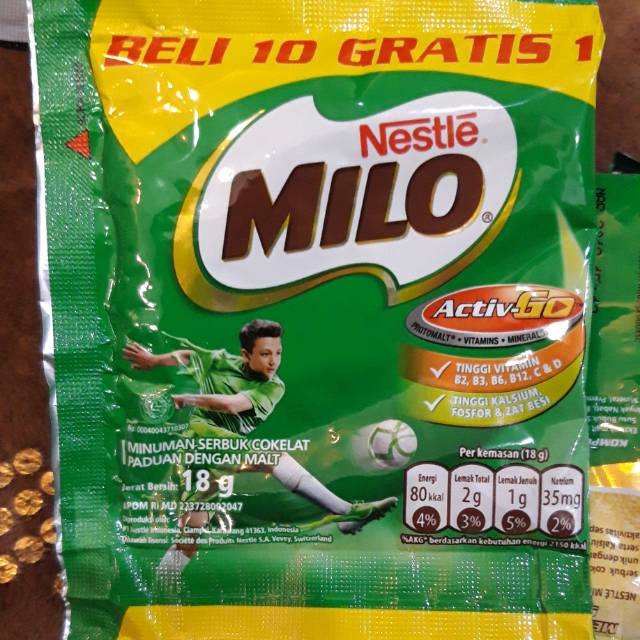 

Milo Activ Go Nestle renteng