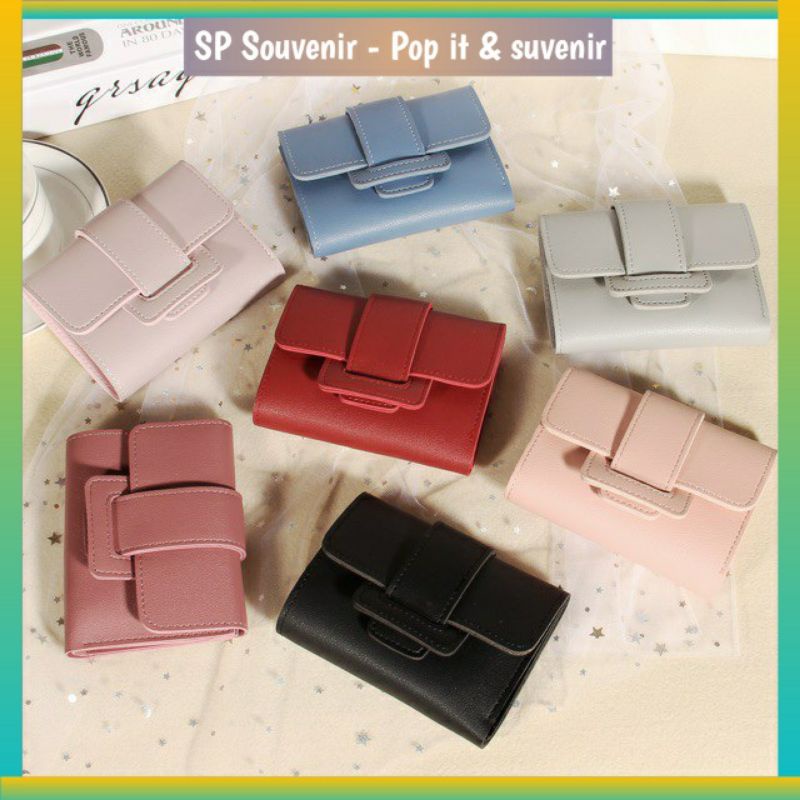 Dompet Lipat Wanita 6018 Import | Dompet Impor Kecil Perempuan Murah